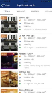 HOTHOT - Tìm Karaoke & Massage screenshot 2