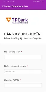 Máy tính TPB Pro screenshot 1