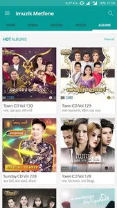 Imuzik Metfone screenshot 1