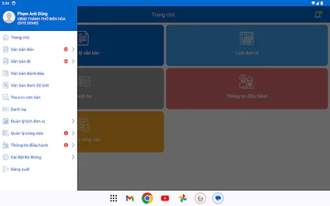 QLVB VÀ ĐIỀU HÀNH ĐỒNG NAI S screenshot 8