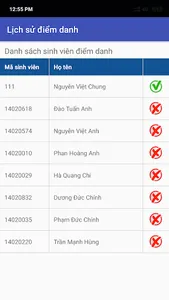 Điểm danh screenshot 2