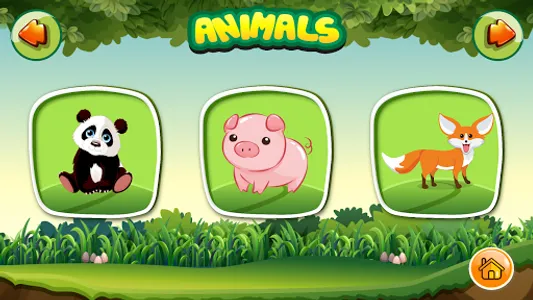Puzzles and animal sounds screenshot 1