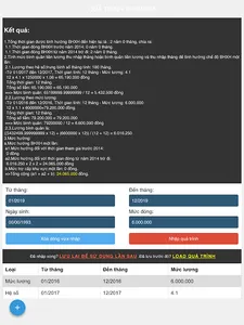 iCheDoBHXH - Tính mức đóng, mứ screenshot 21