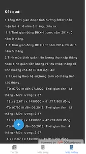 iCheDoBHXH - Tính mức đóng, mứ screenshot 6