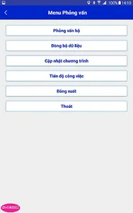 Điều tra NSSL Lúa screenshot 2