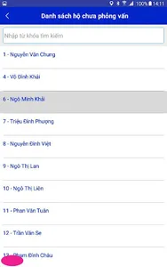 Điều tra NSSL Lúa screenshot 4