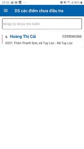 Điều tra Lao động việc làm screenshot 1
