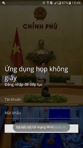 Ứng dụng họp không giấy screenshot 0