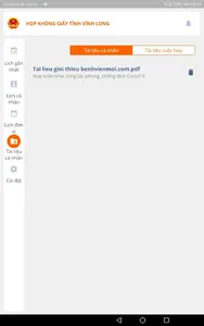 Ứng dụng họp không giấy screenshot 10