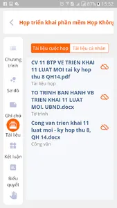 Ứng dụng họp không giấy screenshot 5