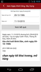 Xem Ngay Tot Xau - Xem Boi screenshot 5