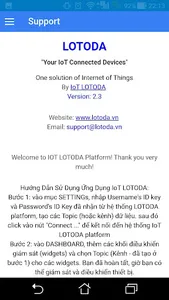 LOTODA - Your IoT Dashboard screenshot 2