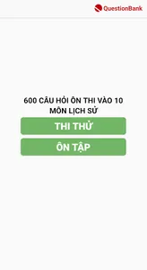 QuestionBank - Ôn thi vào 10 screenshot 0