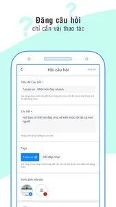 Taisao.vn - MXH Hỏi đáp nhanh screenshot 1