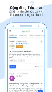 Taisao.vn - MXH Hỏi đáp nhanh screenshot 2