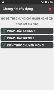 Ôn thi chứng chỉ xây dựng screenshot 1