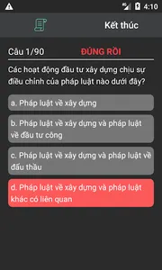Ôn thi chứng chỉ xây dựng screenshot 2