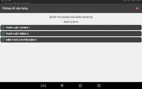 Ôn thi chứng chỉ xây dựng screenshot 6