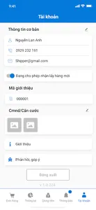 Giao Hàng Thần Tốc Tài Xế screenshot 3