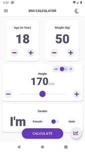 BMI Calculator & Weight Tracke screenshot 4