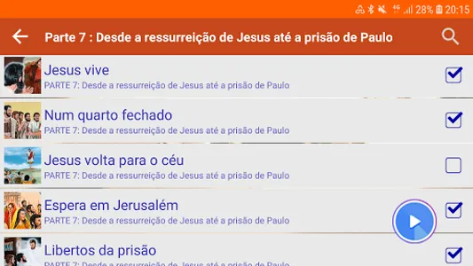 Bible Offline Spanish Audio screenshot 11