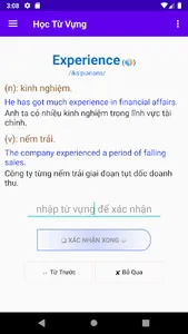 HVOC - Học Từ Vựng Tiếng Anh T screenshot 1