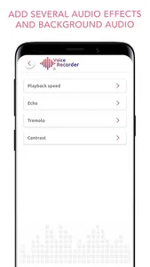 Voice Recorder and Editor App screenshot 2