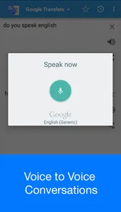 Speak to Voice Translator screenshot 1