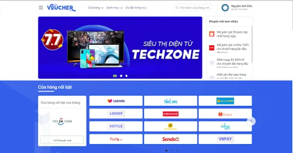 Voucher, Mã giảm giá và khuyến screenshot 3