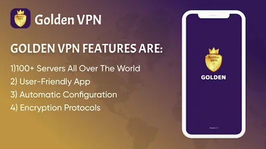 Golden VPN: Hotspot Proxy VPN screenshot 4