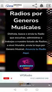VPSEmisoras screenshot 1