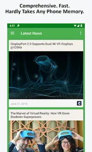 VR (Virtual Reality) News screenshot 0