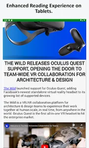 VR (Virtual Reality) News screenshot 5