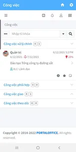 Văn phòng điện tử PortalOffice screenshot 2