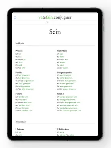 German conjugation screenshot 11