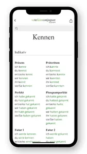 German conjugation screenshot 3