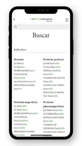 Spanish conjugation screenshot 4