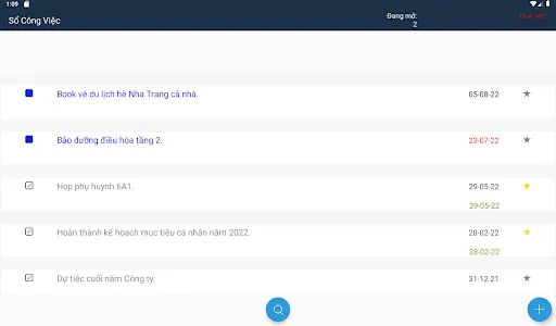 Sổ Công Việc Cá Nhân screenshot 4