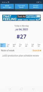 Week Calendar screenshot 0