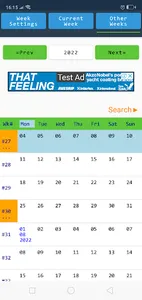 Week Calendar screenshot 2