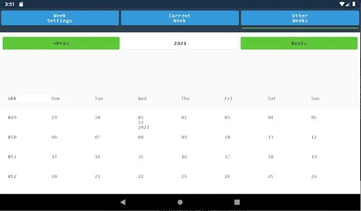 Week Calendar screenshot 9