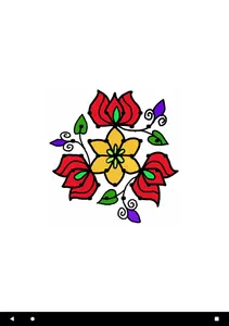 Rangoli Dots by Vanitha's Worl screenshot 7