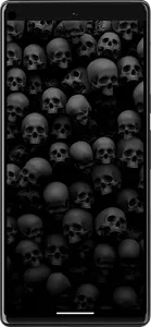Gothic Wallpaper Black Horror screenshot 1