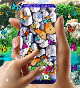 Butterfly HD live wallpaper screenshot 1