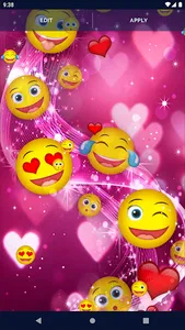 Cute Emoji Live Wallpaper screenshot 6