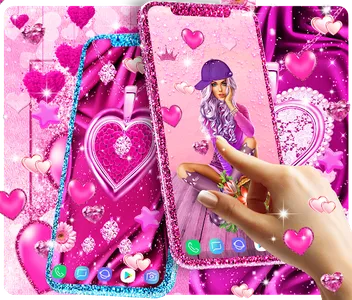 Wallpapers for cute girls screenshot 15
