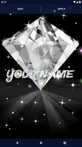 Sparkle Gold Live Wallpaper screenshot 1