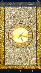 Sparkle Gold Live Wallpaper screenshot 2