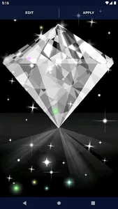 Sparkle Gold Live Wallpaper screenshot 5