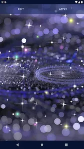 Sparkle Gold Live Wallpaper screenshot 6